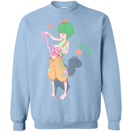 Sweatshirts Light Blue / Small Boring Intestinos Crewneck Sweatshirt