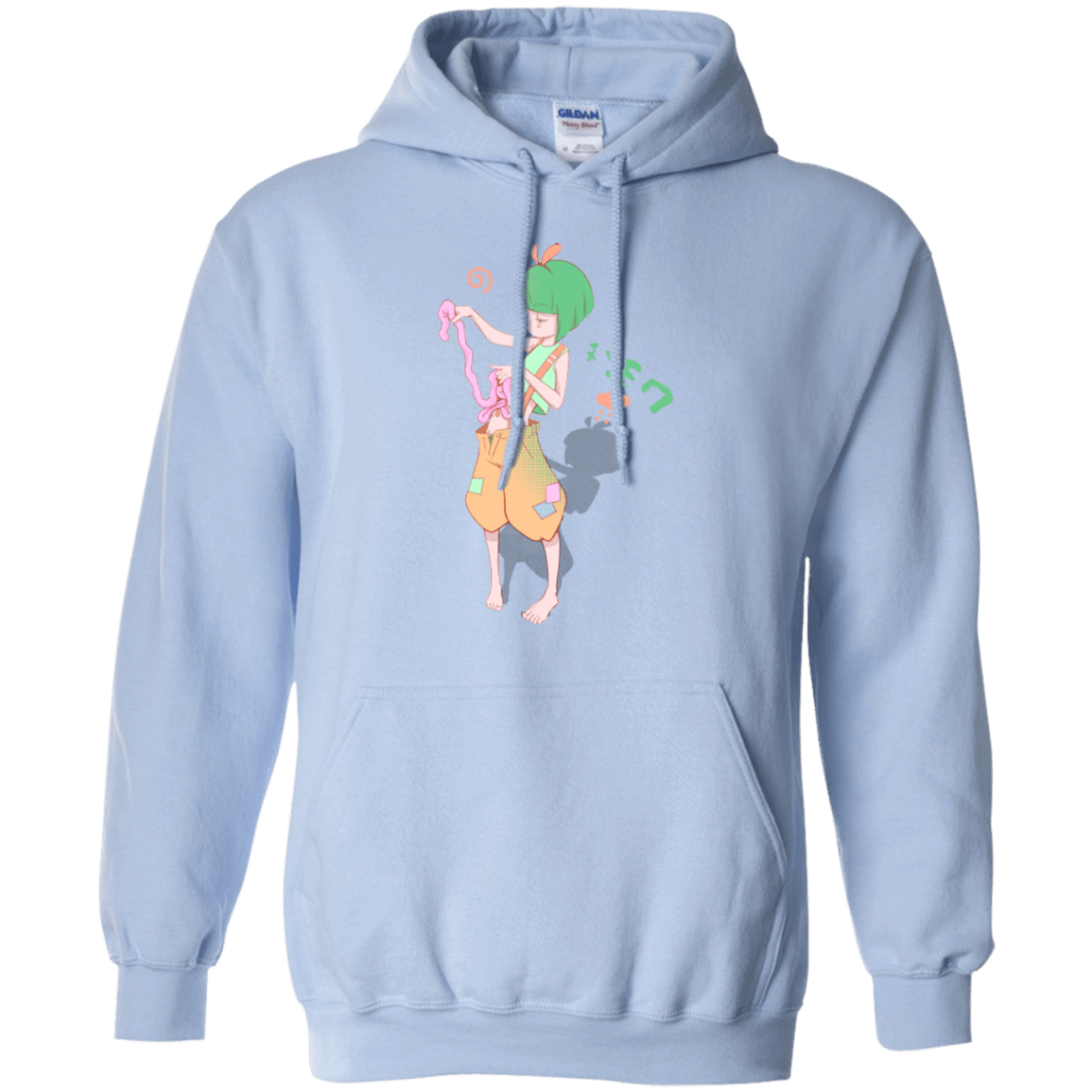 Sweatshirts Light Blue / Small Boring Intestinos Pullover Hoodie