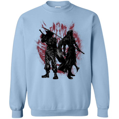 Sweatshirts Light Blue / Small Born Enemies Crewneck Sweatshirt