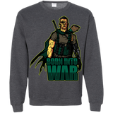 Sweatshirts Dark Heather / S Born Into War Crewneck Sweatshirt