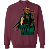 Sweatshirts Maroon / S Born Into War Crewneck Sweatshirt