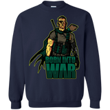 Sweatshirts Navy / S Born Into War Crewneck Sweatshirt