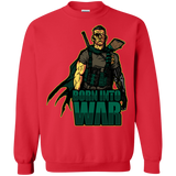 Sweatshirts Red / S Born Into War Crewneck Sweatshirt