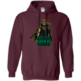 Sweatshirts Maroon / S Born Into War Pullover Hoodie