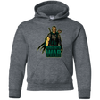 Sweatshirts Dark Heather / YS Born Into War Youth Hoodie