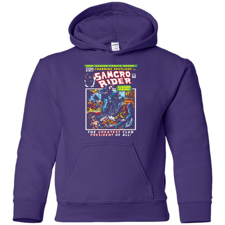 Sweatshirts Purple / YS Born Leader Youth Hoodie