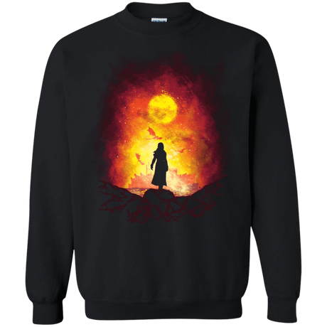 Sweatshirts Black / S Born Of Fire Crewneck Sweatshirt