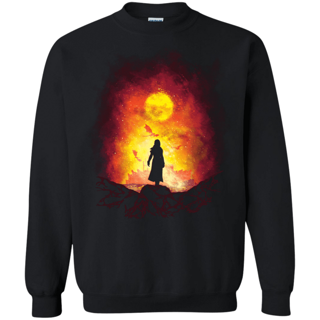 Sweatshirts Black / S Born Of Fire Crewneck Sweatshirt