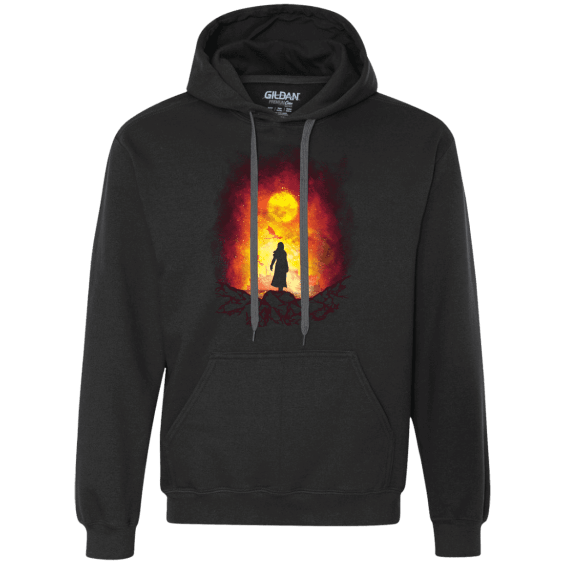 Sweatshirts Black / S Born Of Fire Premium Fleece Hoodie