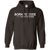 Sweatshirts Dark Chocolate / Small Born To Code Stuck Debugging Pullover Hoodie