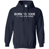 Sweatshirts Navy / Small Born To Code Stuck Debugging Pullover Hoodie