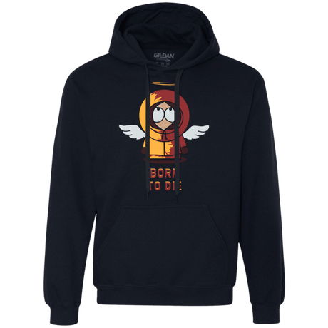 Sweatshirts Navy / Small BORN TO DIE Premium Fleece Hoodie