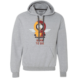 Sweatshirts Sport Grey / Small BORN TO DIE Premium Fleece Hoodie