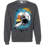 Sweatshirts Dark Heather / Small Born to Ill Crewneck Sweatshirt