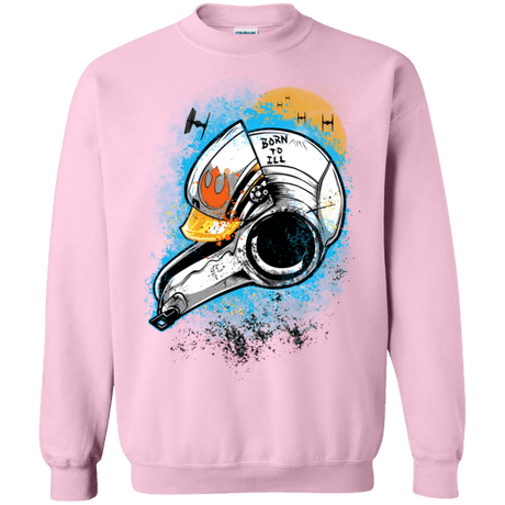 Sweatshirts Light Pink / Small Born to Ill Crewneck Sweatshirt