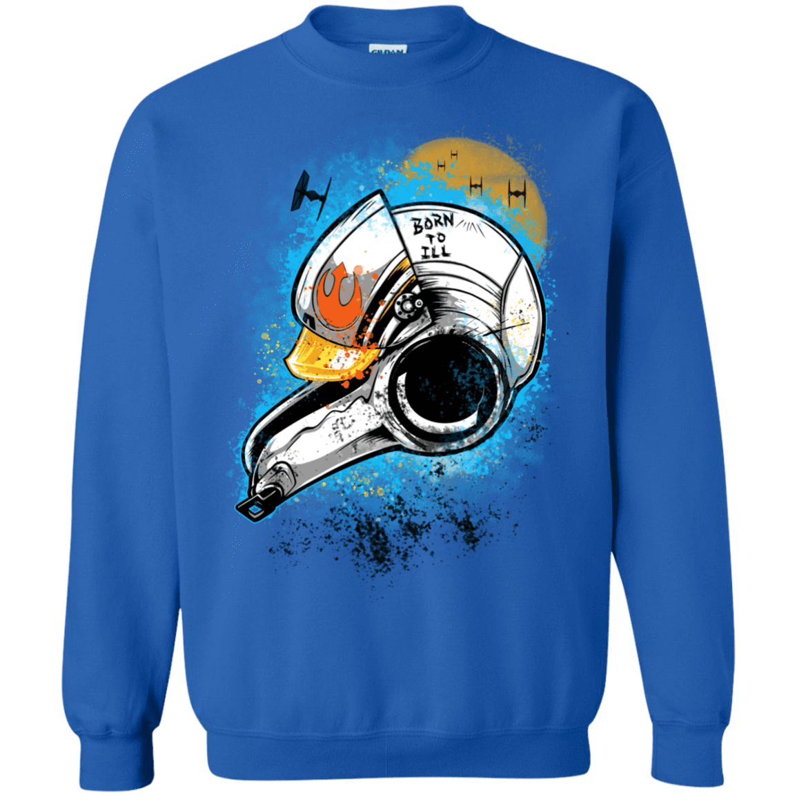 Sweatshirts Royal / Small Born to Ill Crewneck Sweatshirt