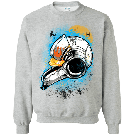 Sweatshirts Sport Grey / Small Born to Ill Crewneck Sweatshirt