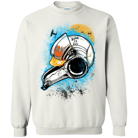 Sweatshirts White / Small Born to Ill Crewneck Sweatshirt