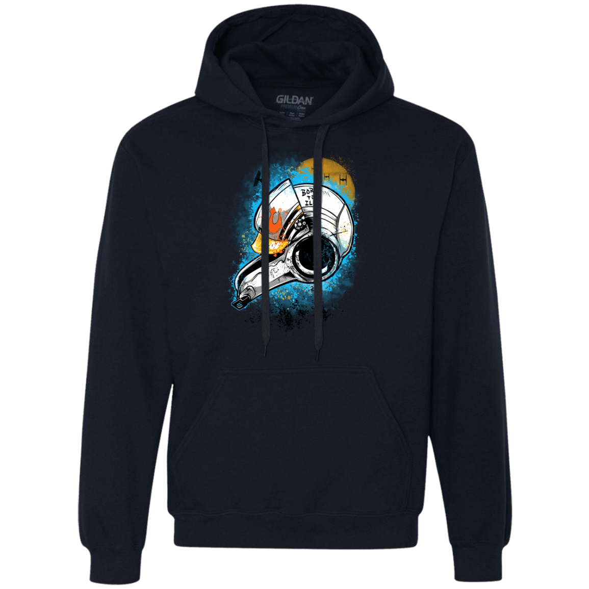 Sweatshirts Navy / Small Born to Ill Premium Fleece Hoodie