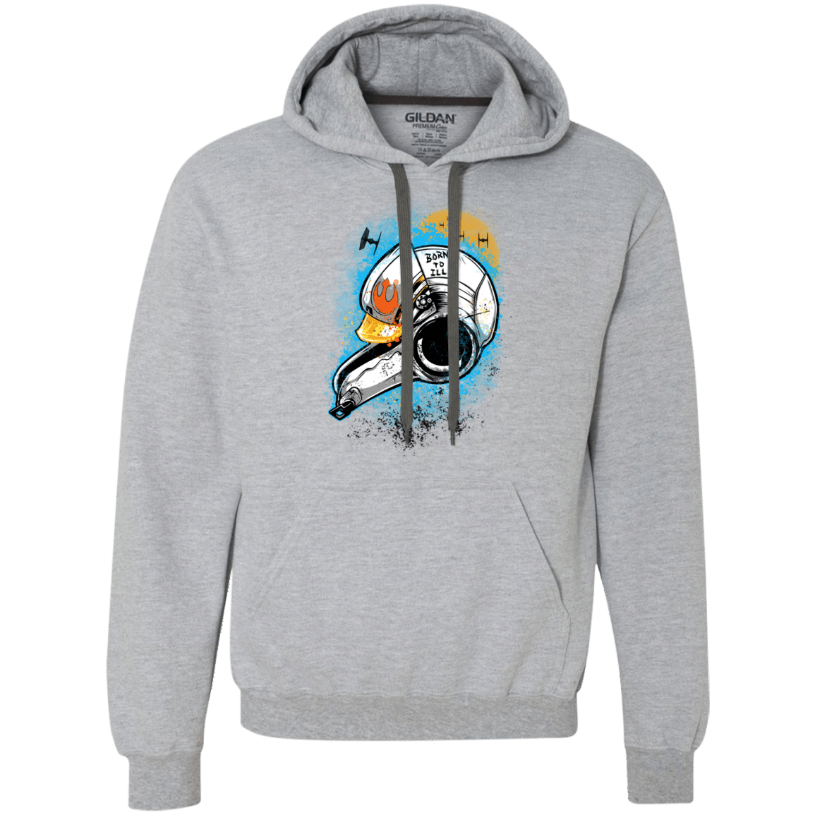 Sweatshirts Sport Grey / Small Born to Ill Premium Fleece Hoodie