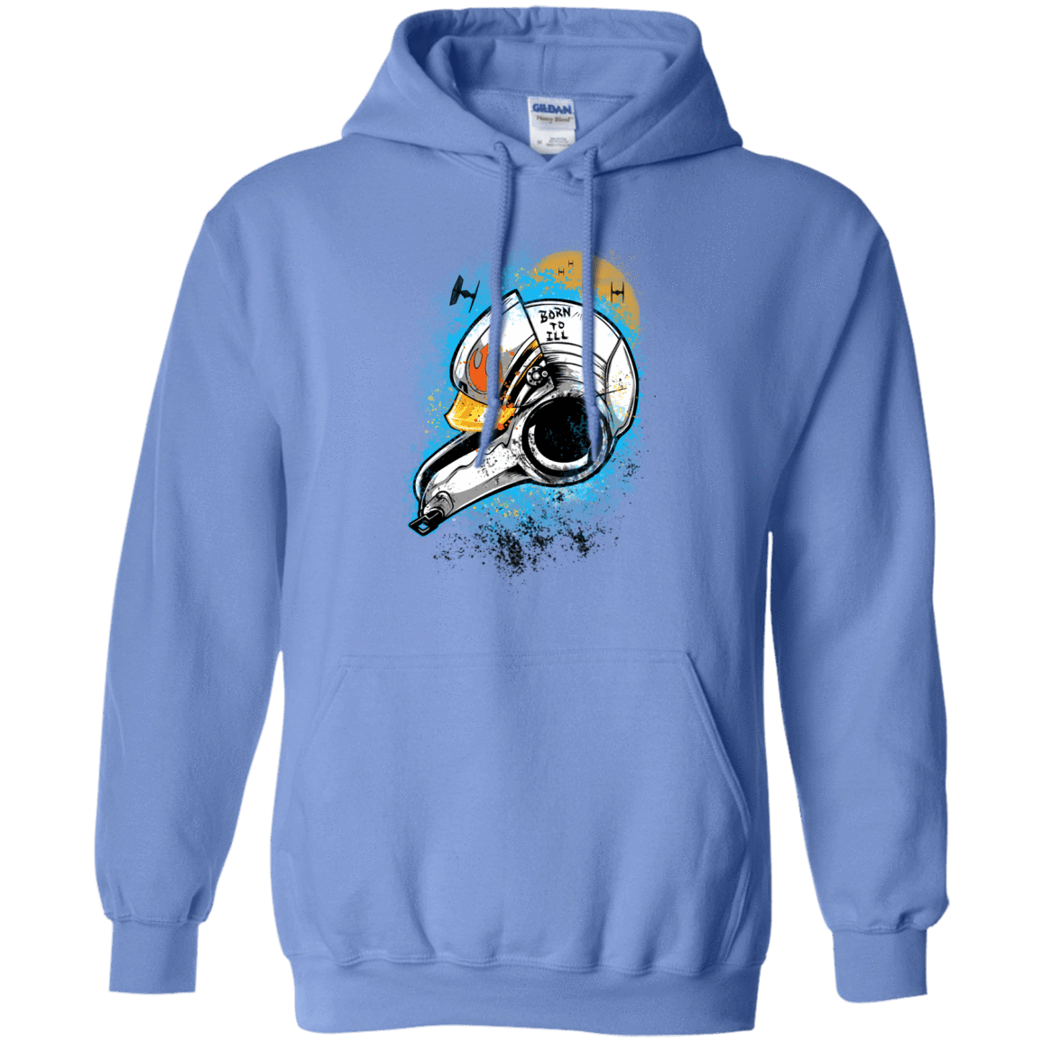 Sweatshirts Carolina Blue / Small Born to Ill Pullover Hoodie