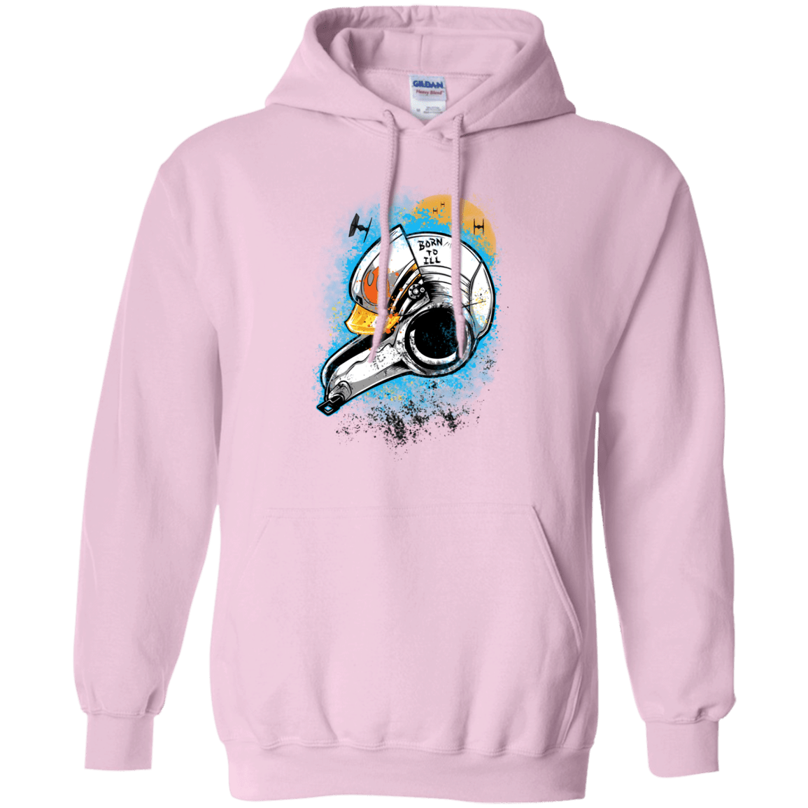 Sweatshirts Light Pink / Small Born to Ill Pullover Hoodie