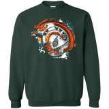 Sweatshirts Forest Green / Small Born to Rebel Crewneck Sweatshirt