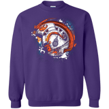 Sweatshirts Purple / Small Born to Rebel Crewneck Sweatshirt