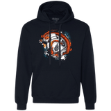 Sweatshirts Navy / Small Born to Rebel Premium Fleece Hoodie