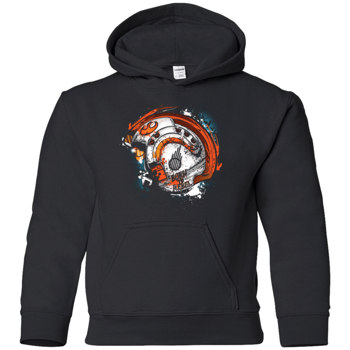 Sweatshirts Black / YS Born to Rebel Youth Hoodie