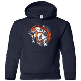 Sweatshirts Navy / YS Born to Rebel Youth Hoodie