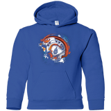 Sweatshirts Royal / YS Born to Rebel Youth Hoodie