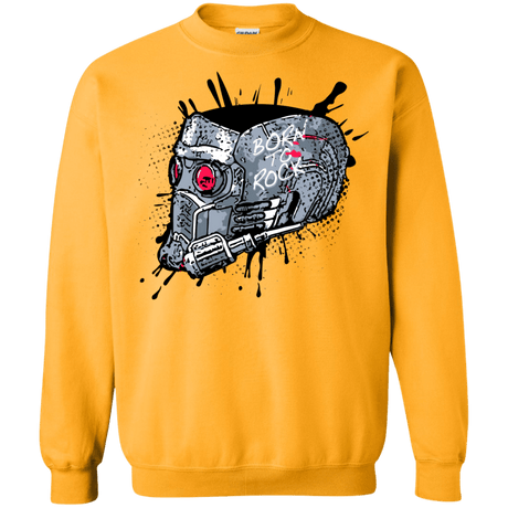 Sweatshirts Gold / Small Born to Rock Crewneck Sweatshirt