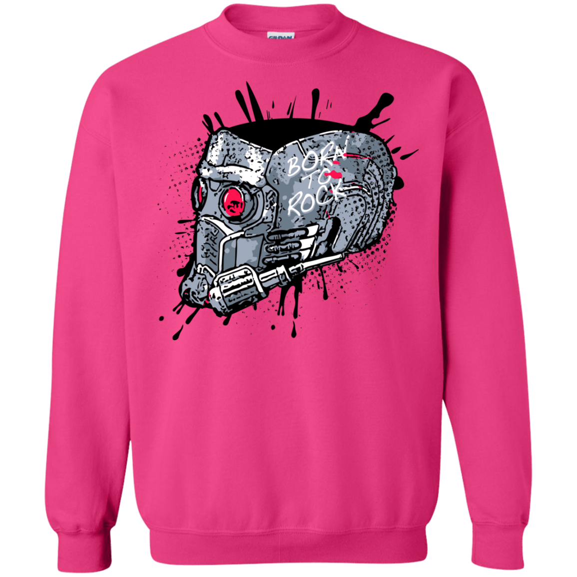 Sweatshirts Heliconia / Small Born to Rock Crewneck Sweatshirt