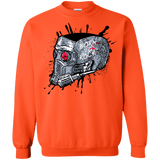 Sweatshirts Orange / Small Born to Rock Crewneck Sweatshirt