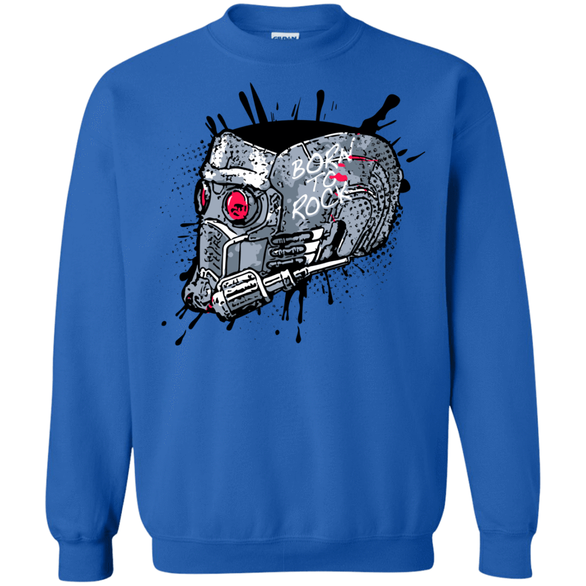 Sweatshirts Royal / Small Born to Rock Crewneck Sweatshirt