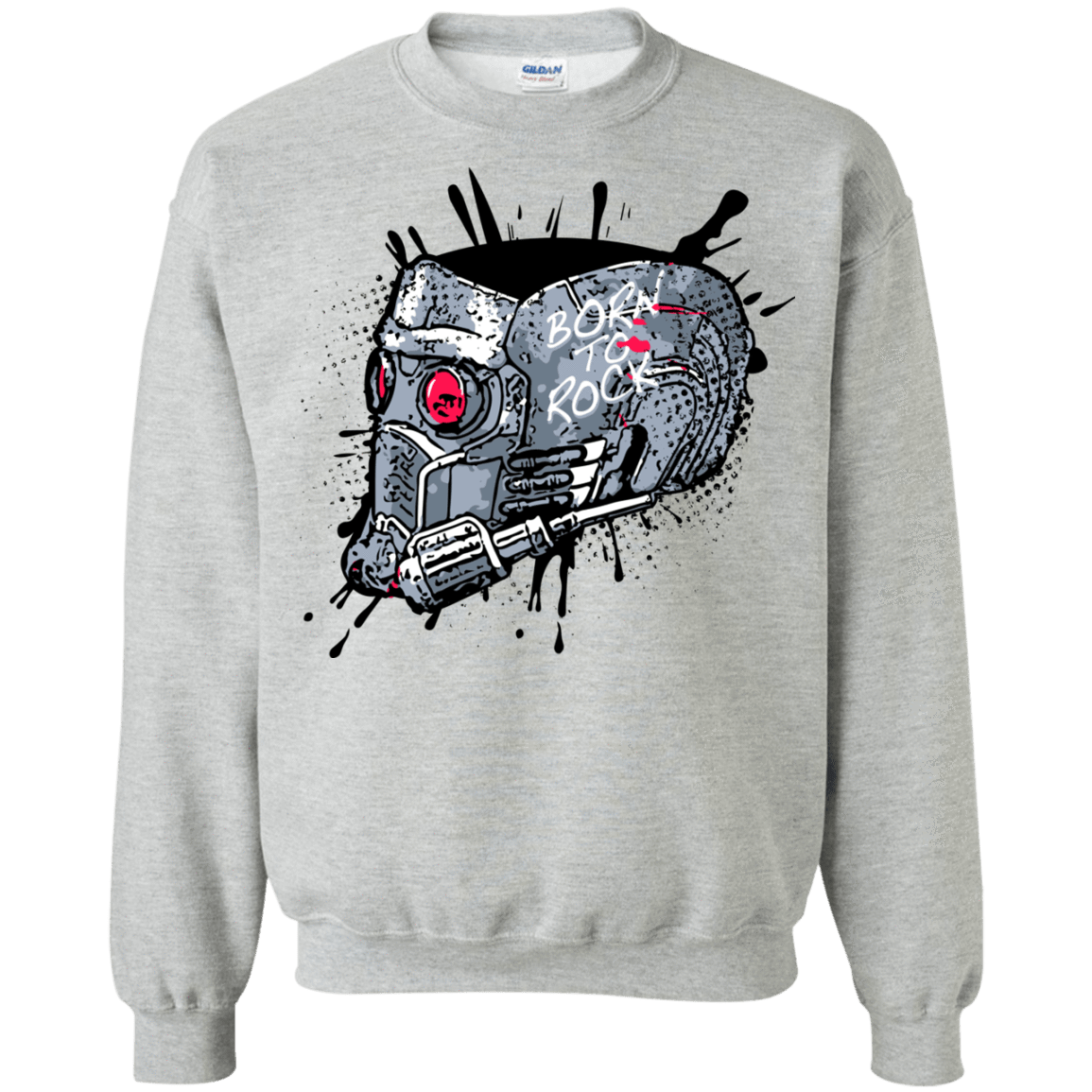 Sweatshirts Sport Grey / Small Born to Rock Crewneck Sweatshirt