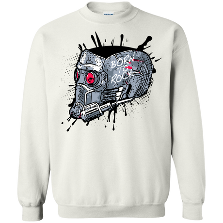 Sweatshirts White / Small Born to Rock Crewneck Sweatshirt