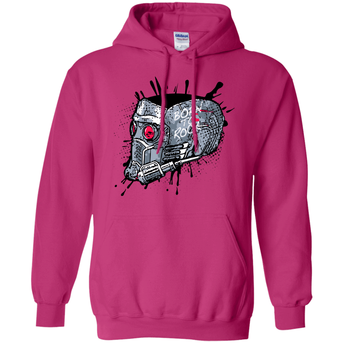 Sweatshirts Heliconia / Small Born to Rock Pullover Hoodie