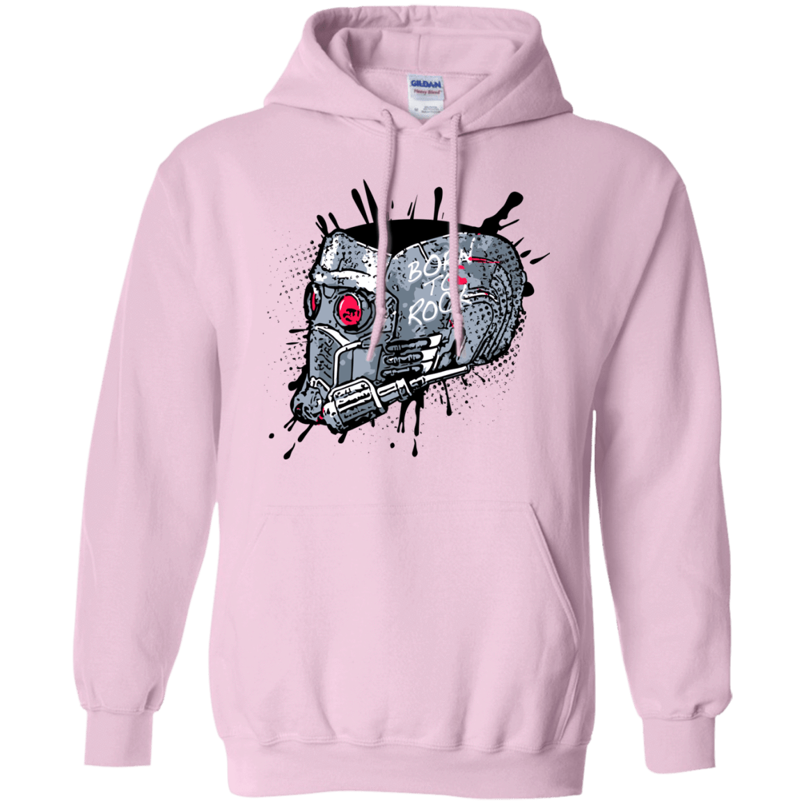 Sweatshirts Light Pink / Small Born to Rock Pullover Hoodie