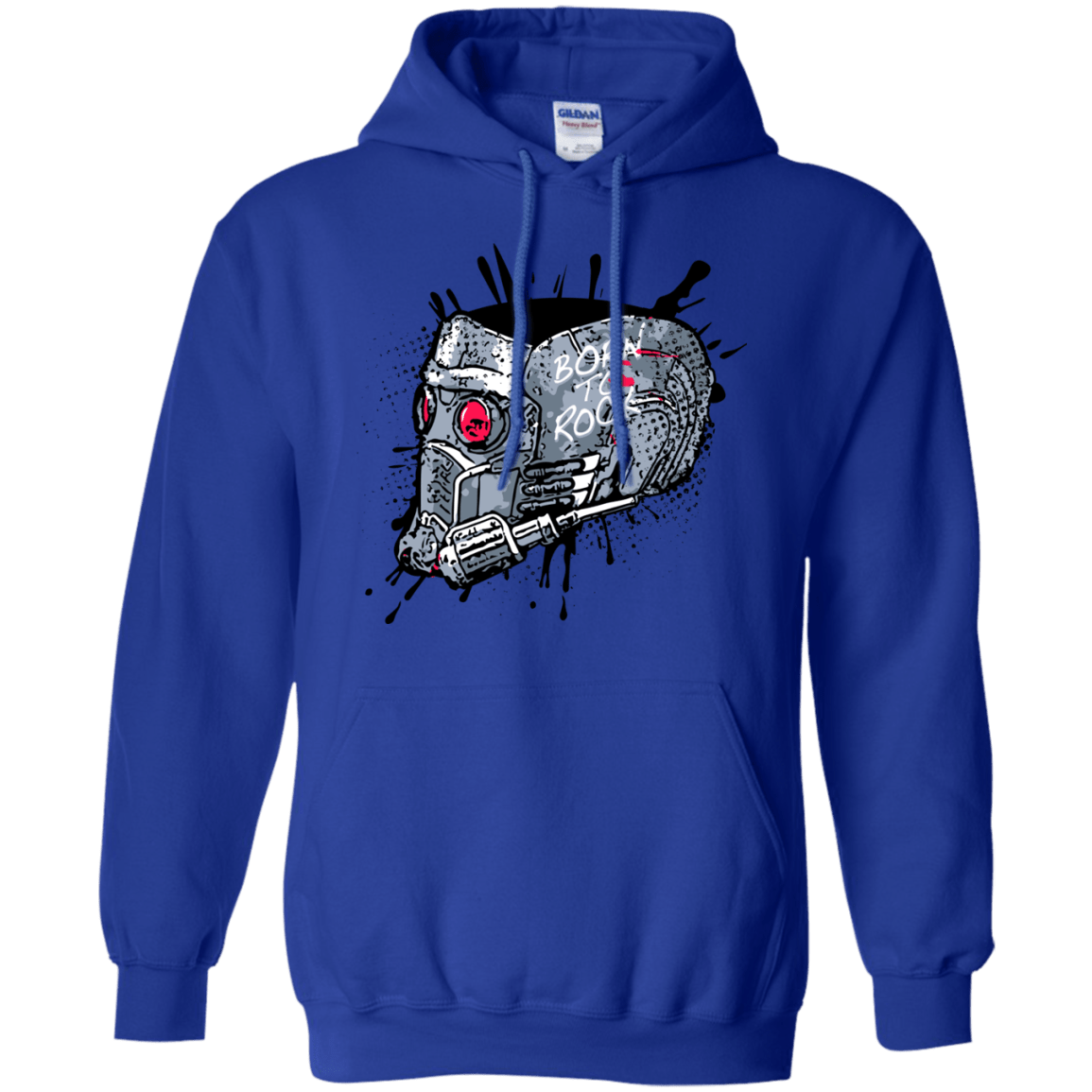 Sweatshirts Royal / Small Born to Rock Pullover Hoodie