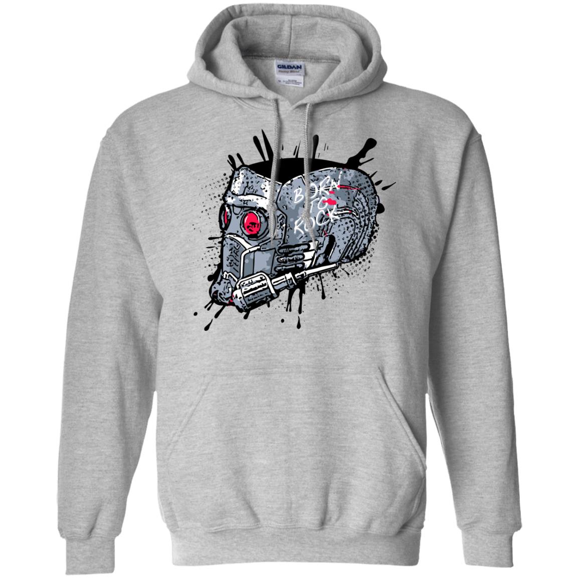 Sweatshirts Sport Grey / Small Born to Rock Pullover Hoodie