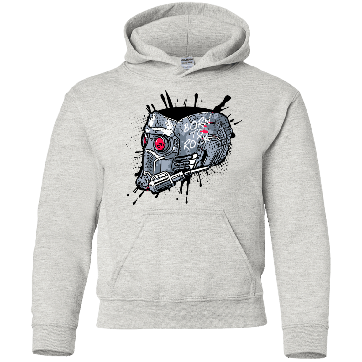 Sweatshirts Ash / YS Born to Rock Youth Hoodie