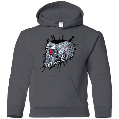 Sweatshirts Charcoal / YS Born to Rock Youth Hoodie