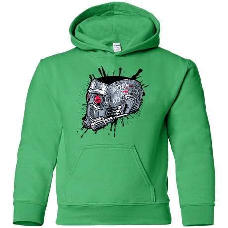Sweatshirts Irish Green / YS Born to Rock Youth Hoodie