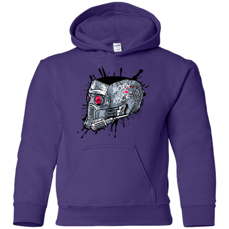 Sweatshirts Purple / YS Born to Rock Youth Hoodie