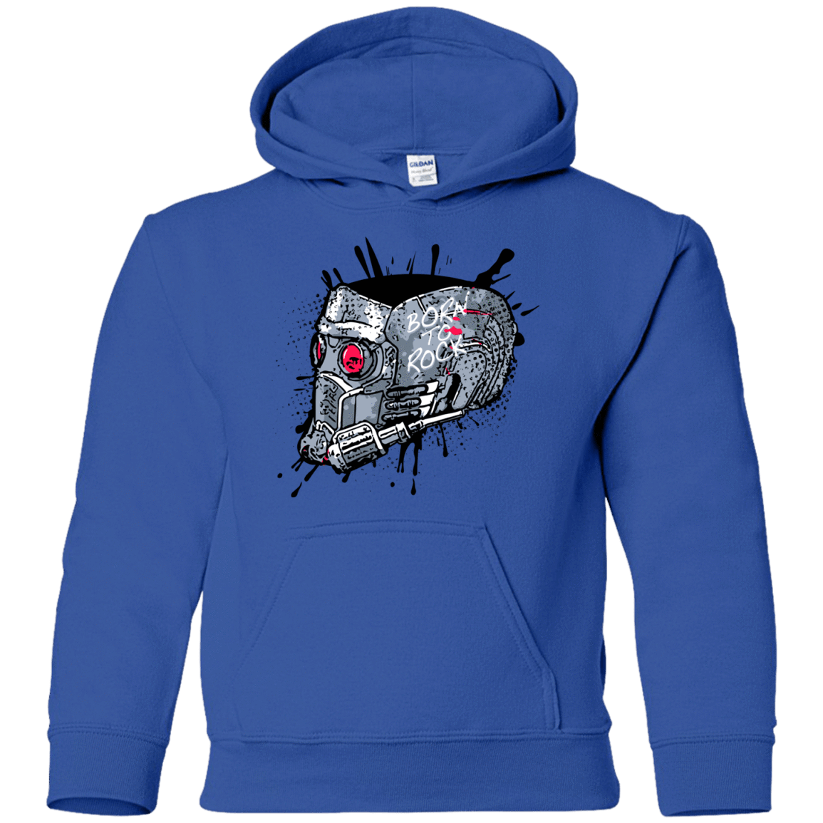 Sweatshirts Royal / YS Born to Rock Youth Hoodie
