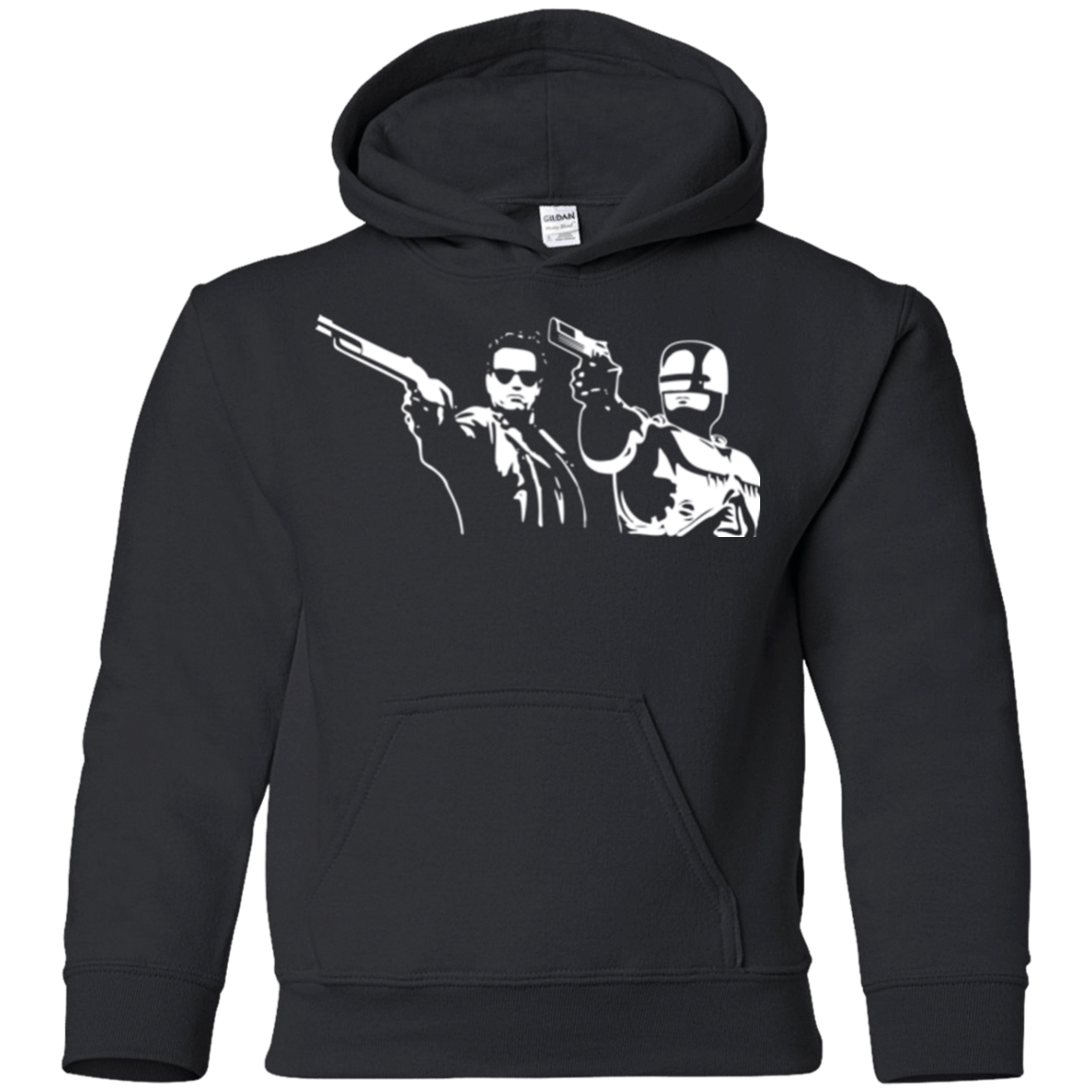 Sweatshirts Black / YS Bot fiction Youth Hoodie