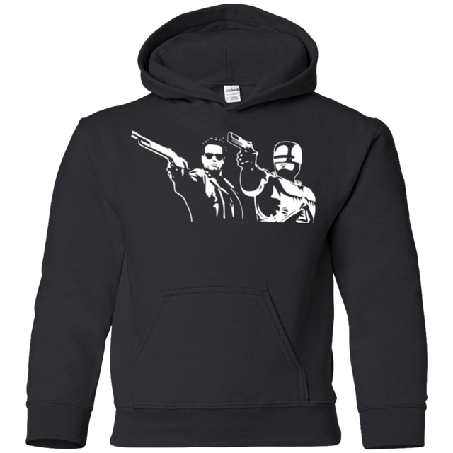 Sweatshirts Black / YS Bot fiction Youth Hoodie