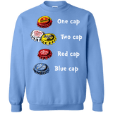 Sweatshirts Carolina Blue / Small Bottle Caps Fever Crewneck Sweatshirt